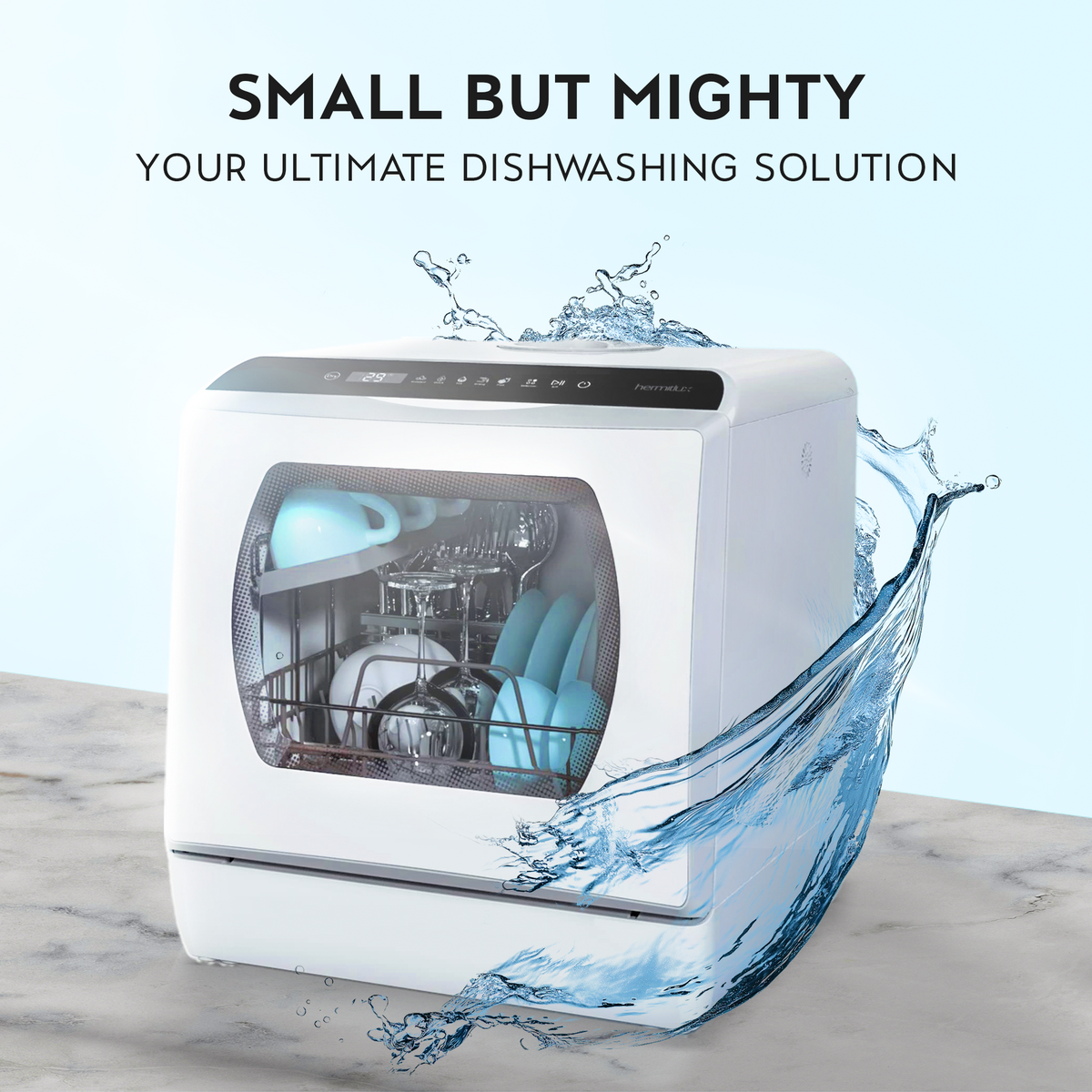 Mini dishwasher - Platinum Wash