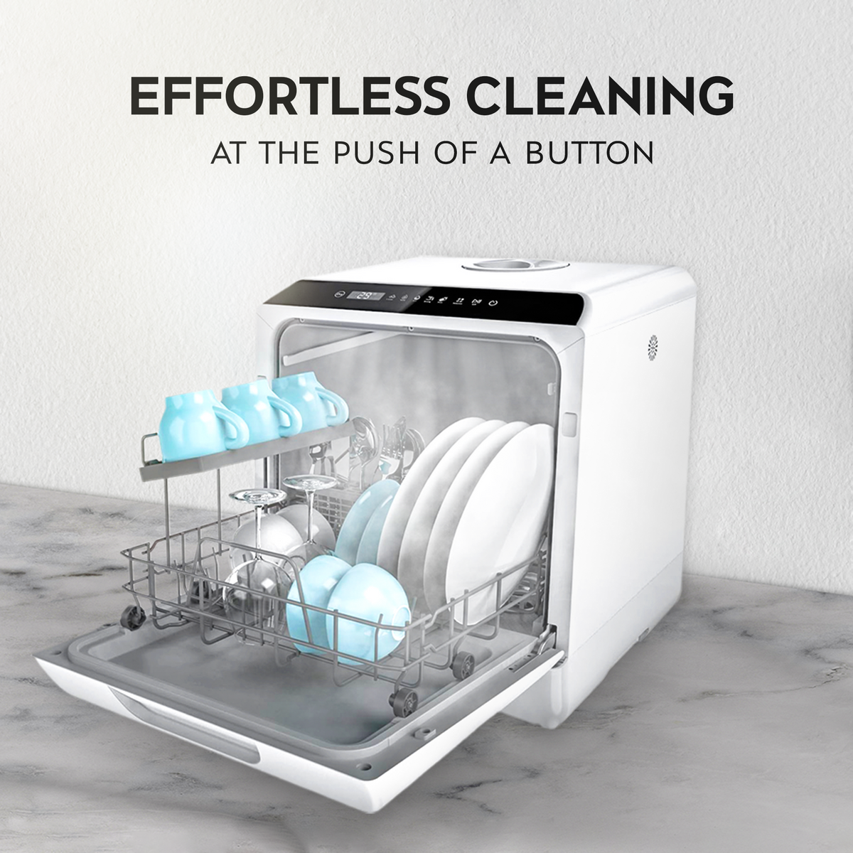 Mini dishwasher - Platinum Wash
